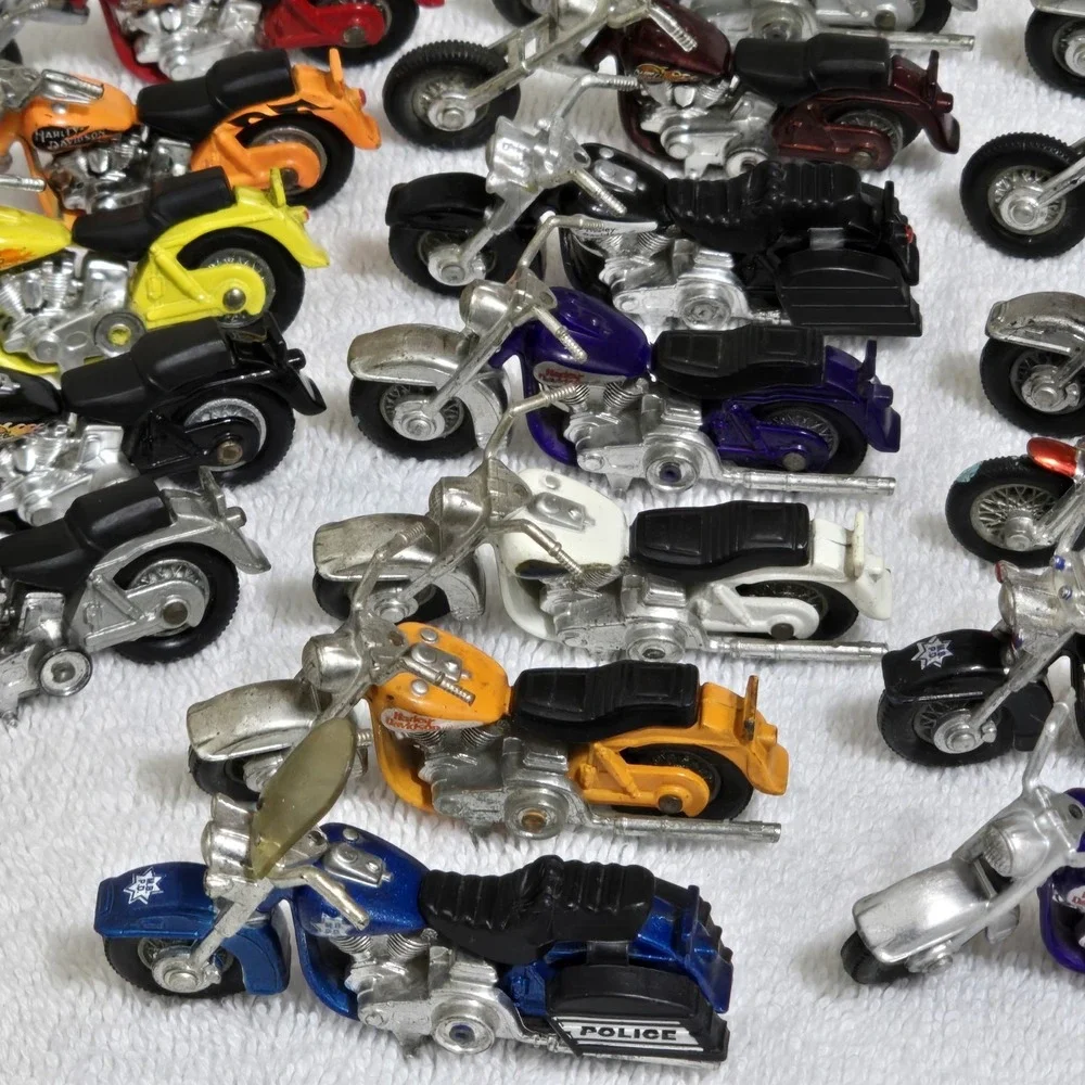 Lot of 22 Harley-Davidson Maisto Matchbox Diecast‎ Motorcycles #50 1980s / 90s